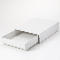 無印良品 ポリプロピレン 小物収納ケース 小 ホワイトグレー 約幅26×奥行37×高さ9cm 良品計画