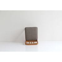 ICHIBA ウッドチェア アトル ブラウン CH-3680BR 1脚（直送品）