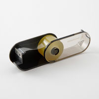 XS テープカッタ― 12mm幅×5m巻 黒A 35539006 1セット（2個） デザインフィル（直送品）