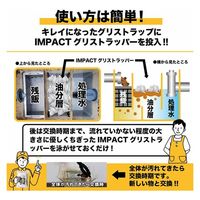 PROUP インパクト グリストラッパー 300g IMP-GC-300A 1セット(3個)（直送品）