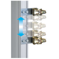 【車上渡し】ゲート工業　アルミくぐり戸　高さ２.０ｍ　仮囲い　AD-S20　1式（直送品）