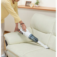 ファミリー・ライフ 充電式コードレスハイパワークリーナー 6点セット+予備バッテリー ホワイト 0423110 1個