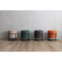 【軒先渡し】関家具 クラッシュプロジェクト yuu カプススツール ベージュ 326361 1台（直送品）