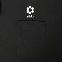 sfida（スフィーダ） サッカー ウェア レフェリーシャツ 半袖 2XL ブラック SA22836 1枚（直送品）