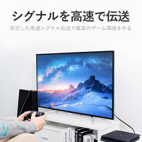 HDMIケーブル 1m 薄型 HDMI2.0 4K60Hz ブラック VA-0744 1本 VENTION