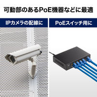 LANケーブル 2m カテゴリ6A Cat6A ハンダ産業用KB-H6A-02NV 1個 サンワサプライ