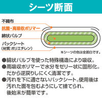 アイリスオーヤマ 防水シーツ 使い捨て 大判ショートサイズ 8枚入 使い切り 吸水シート 介護 病院 保育園 おむつ替え 雨漏り TS-S8 1袋