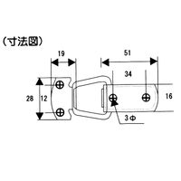 和気産業 パッチン VBー006 VB-006 1セット(8個)（直送品）