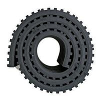 和気産業 防振ゴム ロング 10mmx100mmx1000mm BGL-02 1セット(4枚:1枚×4個)（直送品）