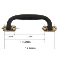 和気産業 カバン取手 Hー47 MK580 1セット(10個)（直送品）