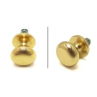 和気産業 真鍮つまみ ゴールド 25mm×25mm×25mm IK-258 1セット(6個)（直送品）