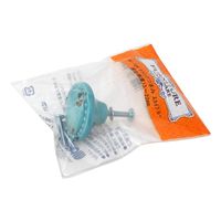 和気産業 セラミックつまみ スカイブルー 39mm×27mm×20mm IK-164 1セット(10個)（直送品）