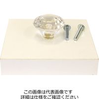 和気産業 ガラスつまみ 幅36mm×高さ25mm×設置面15mm IK-170 1セット(8個)（直送品）