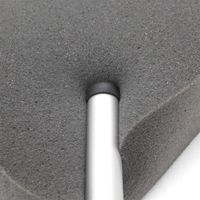 和気産業 低反発ウレタンフォー 厚み30mmX縦200mmX横200mm PUF-05 1セット(4枚)（直送品）