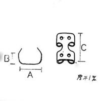 和気産業 ステンロープキャッチ 6mm 2個 R-004 1セット(12個:2個×6セット)（直送品）