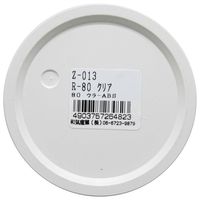 和気産業 リフレクター Rー80 直径80mm クリア Z-13 1セット(10個)（直送品）