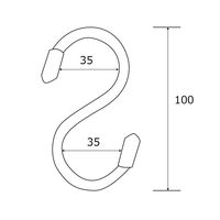 和気産業 カラーSカン 緑 35mmX35mmX100mm 3本 SS015 1セット(42本:3本×14袋)（直送品）
