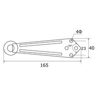和気産業 ステン上枠戸当 アンバー VA-261 1セット(4個)（直送品）