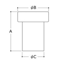 和気産業 ハイト戸当 サテンニッケル 80mm BH1163 1セット(2個)（直送品）