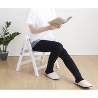 パール金属 カラーアルミステップ おりたたみスリム 1段 ホワイト N-7617 1個