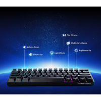 MadcatZ(マッドキャッツ) S.T.R.I.K.E. 6 60% メカニカルUSBキーボード KS63DMUSBL000-0J 1個（直送品）