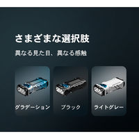 WUBEN アルミキャスト製高輝度ポケットライト ブラック X2-BK 1個