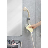 サンコー びっくり バスピカピカ グレー BI-12 1個 水だけで洗える びっくりフレッシュ 日本製 抗菌（直送品）