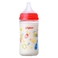 ピジョン 母乳実感ガラス 240ml（Music） 哺乳瓶