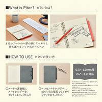 ゼブラ ボールペン ピタン 0.5mm ホワイト P-JJ115-W 1セット