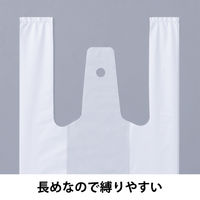 アスクル 箱入レジ袋エコノミータイプ 乳白 12号 本体 1箱（400枚入） オリジナル