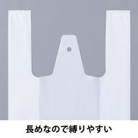 アスクル 箱入レジ袋エコノミータイプ 乳白 30号 本体 1箱（300枚入） オリジナル