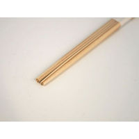 中村 割箸 吉野杉 角箸 白帯巻 100膳セロ巻【weeco】　2500枚(100枚×25) 00393189（直送品）