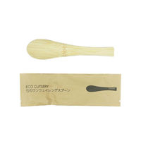 神堂 竹のワンウェイ レンゲスプーン ピロー包装 50本 40点 18328 1セット(40点入)（直送品）