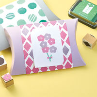 シヤチハタ スタンプ台 いろもようシリーズ 光彩 専用インキ 栗色 SAC-8G-BR/H 1個