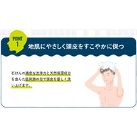 シャボン玉石けん シャンプー ボディソープ メンズシャボン ソープシャンプー 本体 520ml