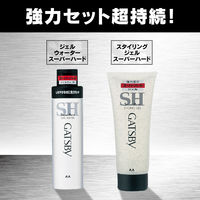 GATSBY（ギャツビー）ヘアジェル ジェルウォータースーパーハード メンズ 200ml スタイリング剤・微香性・湿気・長時間持続