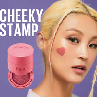 kaja（カジャ）　チーキースタンプ02　ピンク　サン・スマイル