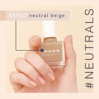 Ｍ・Ｎ・Ｂ・Ｂ　パーフェクトネイルコート　カラー　ＳＨ02　ニュートラルベージュ　スタイリングライフＢＣＬカンパニ