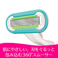 ジレット ヴィーナス エンブレイス 女性用 カミソリ 5枚刃 替刃2個入　P&G