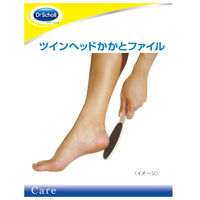 Dr.Scholl（ドクターショール）　ツインヘッド　かかとファイル　1個　ショールズウェルネスカンパニー