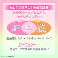 スキンアクア トーンアップUVエッセンス ローズ SPF50+・PA++++ 80g ロート製薬