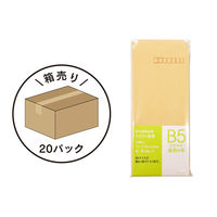エヒメ紙工 クラフト封筒 30枚20パック(600枚入) B5 長形4号 A-F-05×20P 1箱
