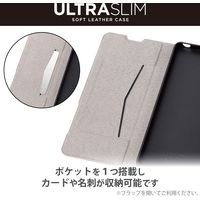 Xperia 10 V ケース ソフトレザー 手帳型 マグネット 超軽量 ネイビー PM-X232PLFUNV エレコム 1個