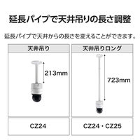 屋内用PTZカメラ専用取付ボックス CNE3CPZ1 CZ44 DXアンテナ 1個（直送品）