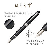 セーラー万年筆 四季織 ひさかた ほしくず 万年筆 F(細字) 100600249 1本