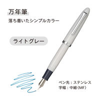 【アウトレット】セーラー万年筆 プロフィットJr 万年筆ボトルインクセット ライトグレー 100440021 1セット