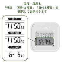 タニタ デジタル温湿度計 TT-588-BL 1個