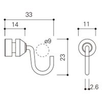 ハイロジック　タキヤ　20シリーズ　KBフック　シルバー　1個（直送品）