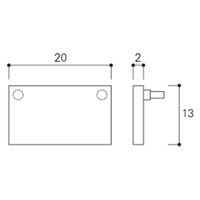 ハイロジック　タキヤ　20シリーズ　キャップ　ホワイト　1セット(2個入)（直送品）