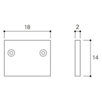 ハイロジック　タキヤ　30シリーズ　ストップ　シルバー　1セット(2個入)（直送品）